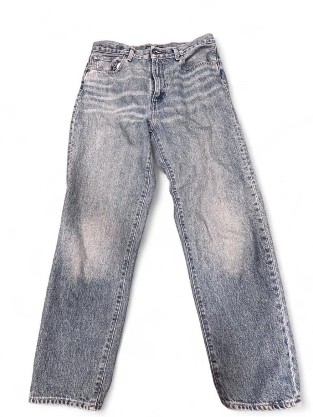 Levi's Relaxed Straight-Leg Jeans in Washed Light Blue
